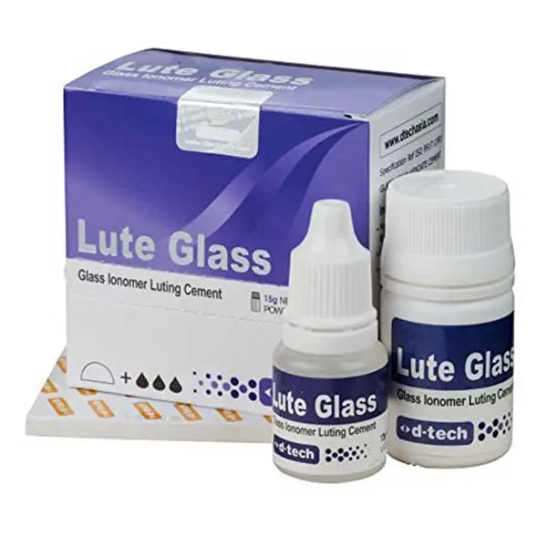 Dtech Lute Glass GIC Dental Glass Ionomer Cement | Dental Instruments supplier in Kerala, India | iDentals